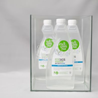 ЕКО засіб натуральний Green Max для миття скла, без розпилювача — EcoLover